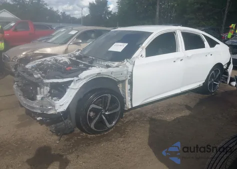 2020 Honda Accord Sport из США, поврежденный, VIN 1HGCV1F33LA057590